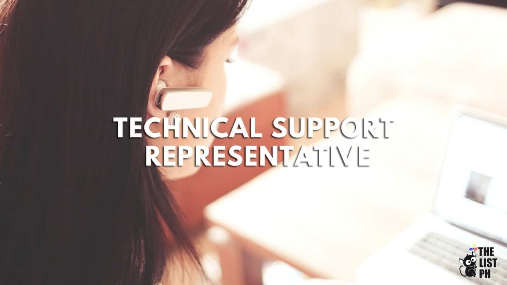 Technical Support Representative Home Based Job