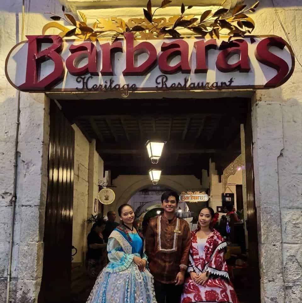 Watch a cultural show at Barbara’s Heritage Restaurant