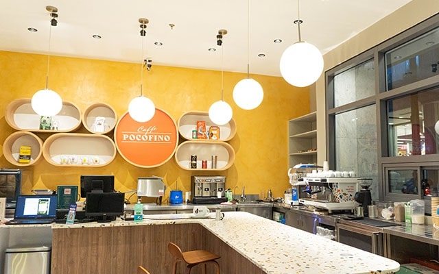 Have a coffee break at Pocofino